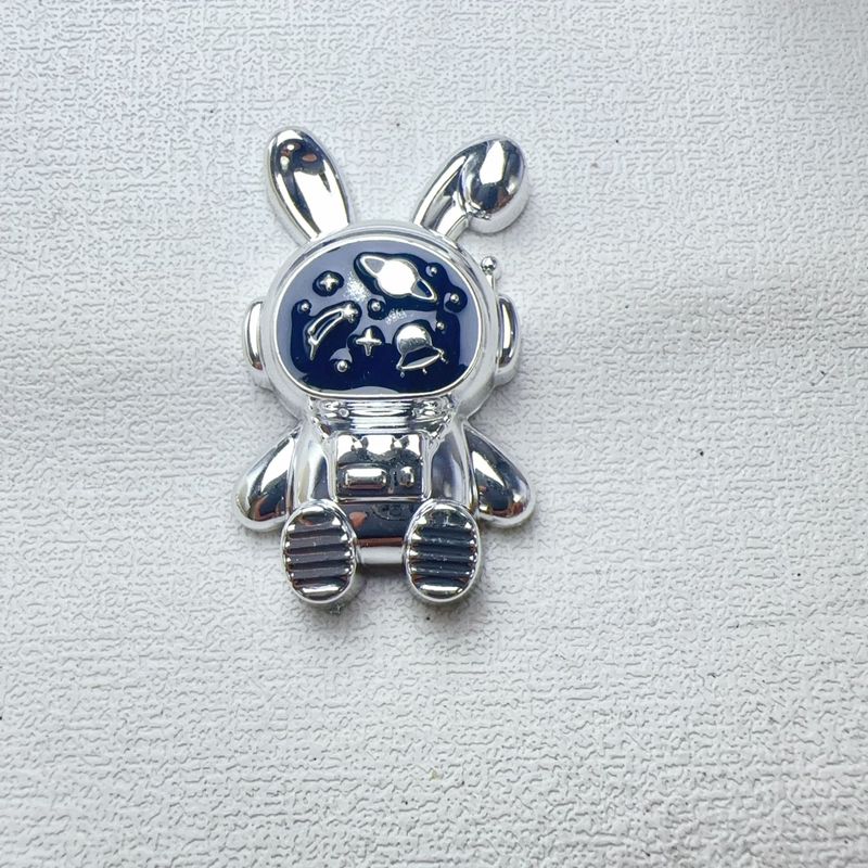 新しい電気メッキハイエンドロボットクマ下駄 diy ジュエリーアクセサリー携帯電話ケースヘアピン靴バックル素材|undefined