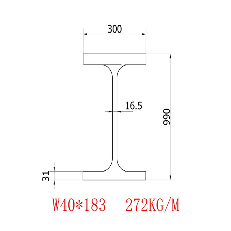 美标H型钢W40x12x183材质A992美标方管A500