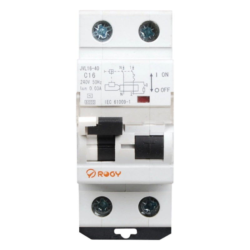 JVL16-40 электромагнитный автоматический выключатель защиты от утечки RCBO миниатюрный бытовой переключатель для защиты от утечки воздуха