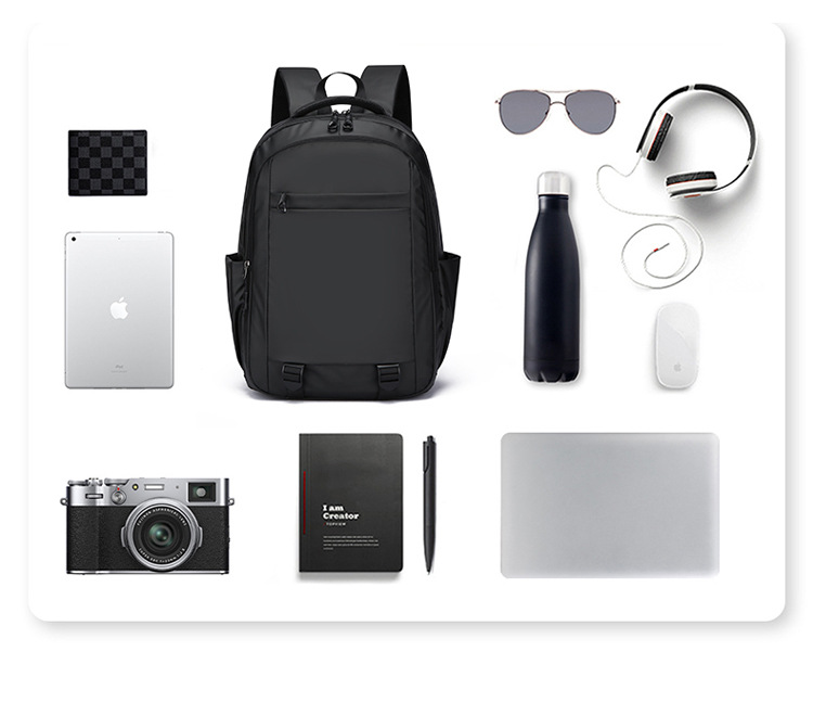 Cross-border wholesale commuting computer bags, large-capacity simple schoolbags for junior and senior high school students, foreign trade backpacks for men, Korean version business undefined