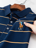 阿里虎 Летняя футболка polo, короткий рукав, с вышивкой