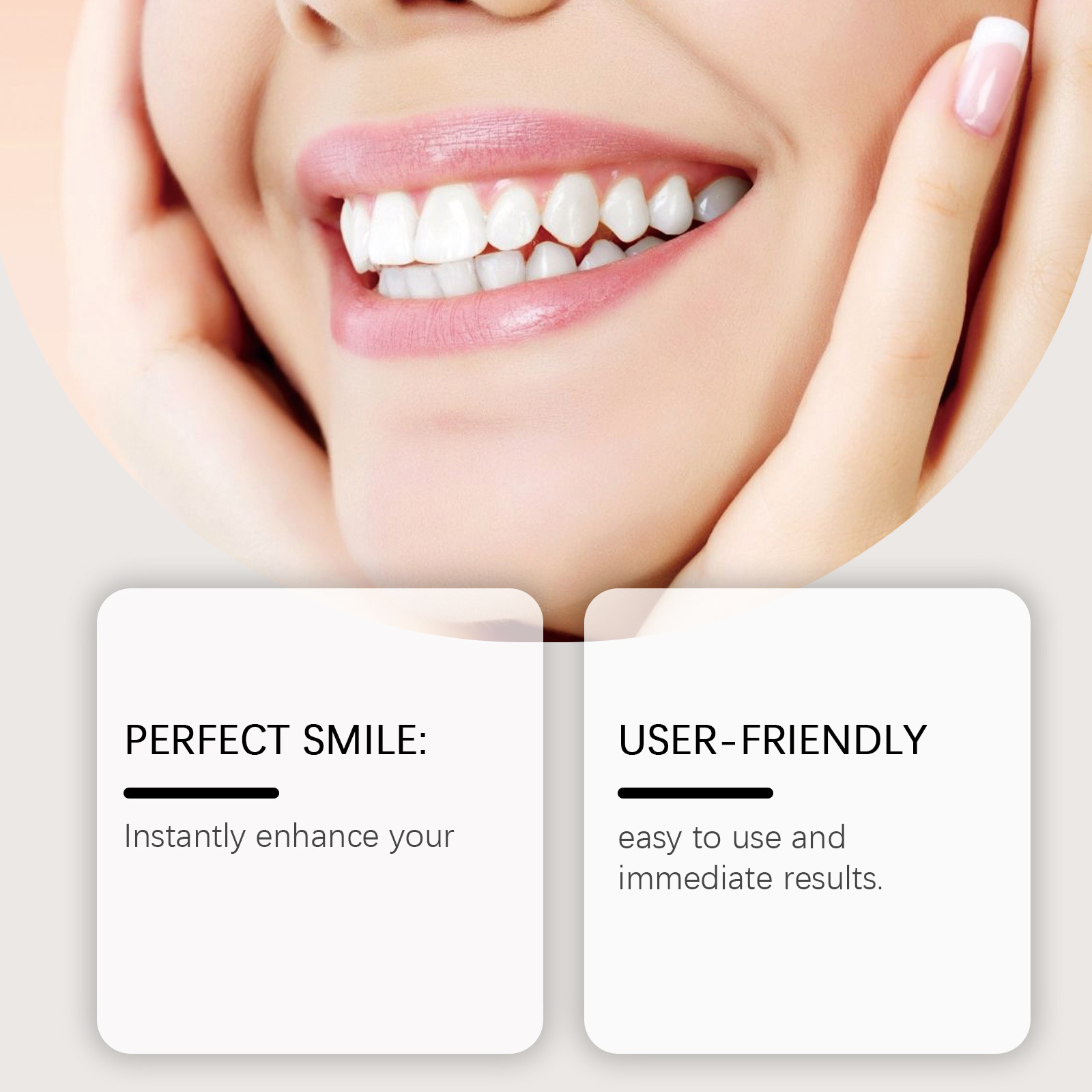Conjunto de modificación de dentaduras postizas ORALHOE Conjunto de belleza dental que modifica los huecos de los dientes para realzar la belleza de la sonrisa