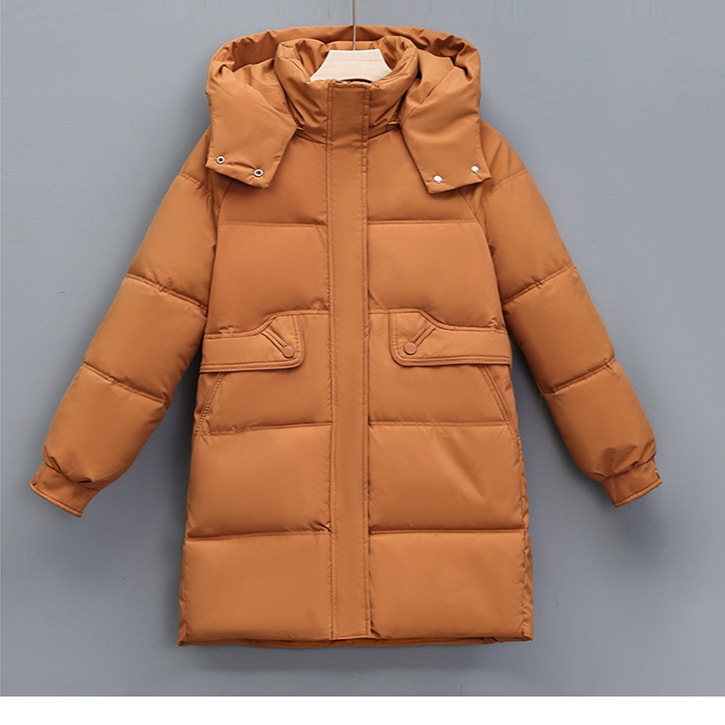 2025 invierno plumón de algodón para mujeres nuevas moda de comercio exterior coreano grueso abrigo suelto de moda image 3