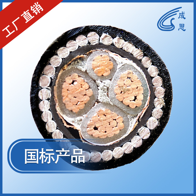 沈阳产YJV22-3*25+1*16电力电缆厂家直销国标成思牌铜芯电缆
