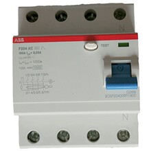 原装ABB电磁式漏电断路器F202/F204系列开关保护器量大优惠可开票