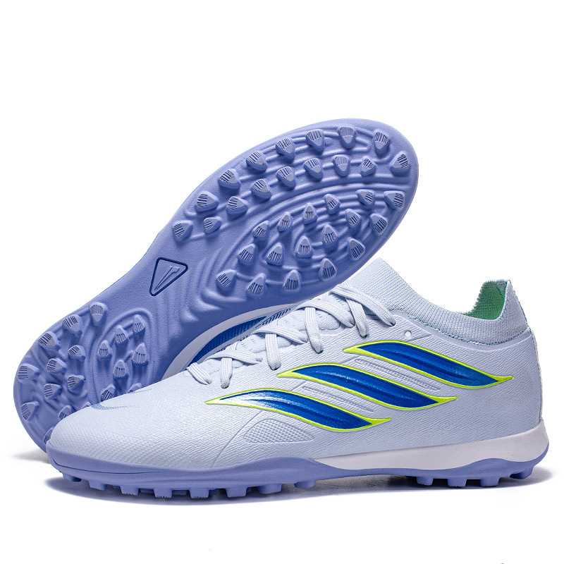 Fábrica transfronteriza al por mayor falcón baja zapatos de fútbol juveniles AG largo clavos rotos tf entrenamiento de fútbol profesional