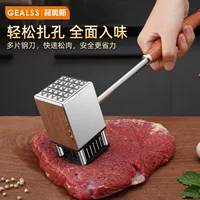 Молоток для мяса GEALSS из нержавеющей стали 304, рукоять из красного дерева, варианты с иглой и молотком
