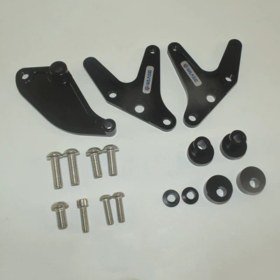 Suitable for Yamaha YZF R7 22-26 modified Y-type kickstand, parking stand, kickstand bracket (Motorcycle frame) - black