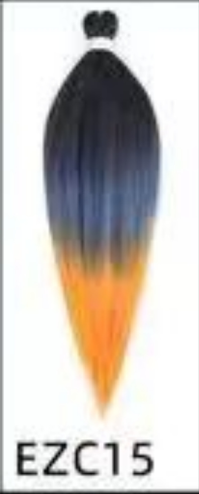 EZ color pelucas grandes trenzas pre estiradas crochet trenzas pre estiradas africanas trenzas sucias