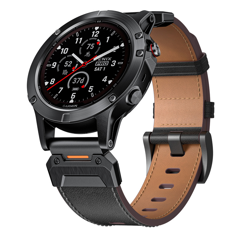 Suitable for Garmin Garmin Fenix 3~7X 22Mm/26Mm Functional Belt Business Strap