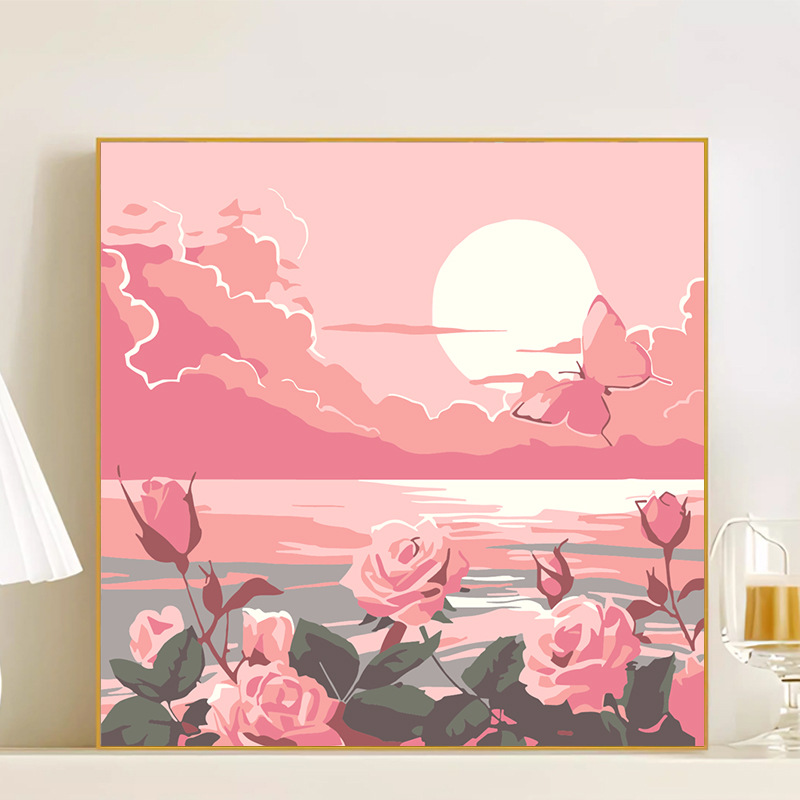 LL057 / 20*20CM（画笔+颜料+绷好内框）