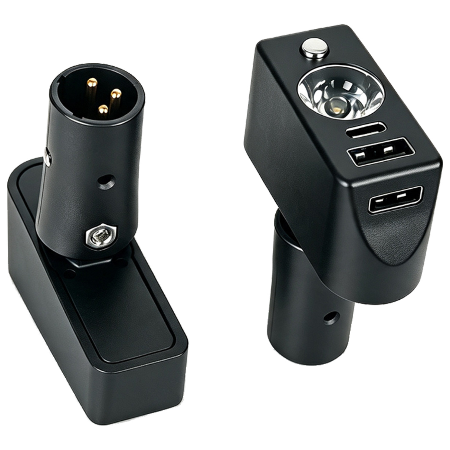 Canon Head to USB Lithium Battery Universal Charging Plug Electric Vehicle Light Charging Port Conversion Cable Connector Output Line