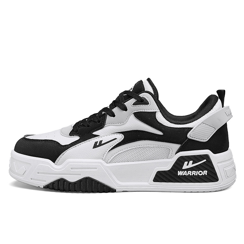 Huili estilo universitario americano popular zapatos de estudiantes transpirables cómodos zapatos de suela gruesa color de trabajo zapatos de viaje de negocios para hombres