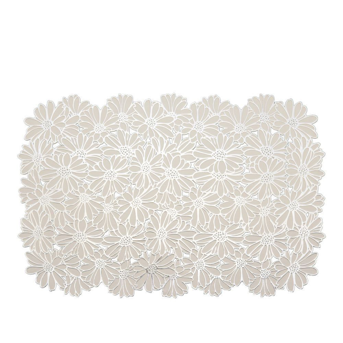 Fondo poco profundo plateado