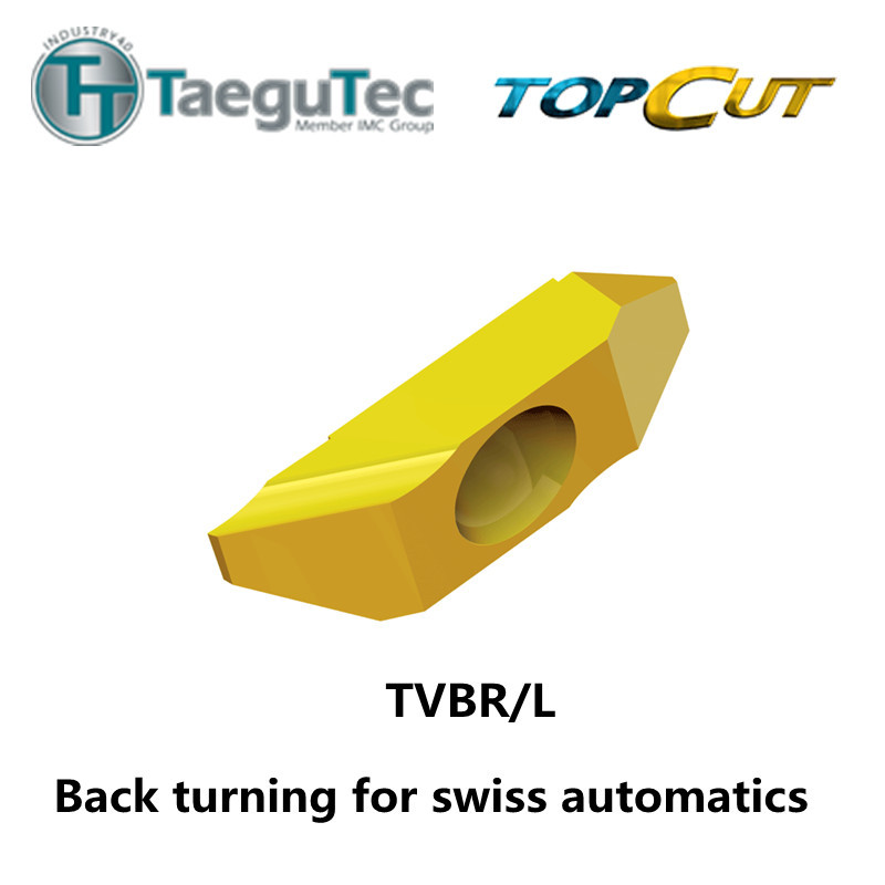 特固克双头槽刀片TVBL 40003 Back turning for swiss automatics