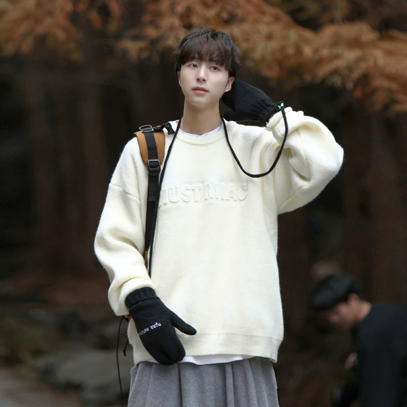 Cityboy! Свитер с трехмерным алфавитом, мужской утолщенный свитер с тиснением, Женский вязаный свитер, мужской CP06-P60