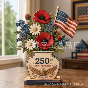 �羳��Ʒ250th Anniversary Patriotic Flower250����ۇ�����ľ