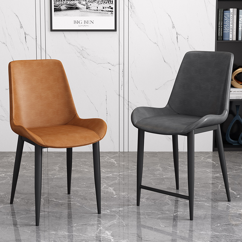 Heightened Dining Chair Sitting Height 4550CM Cm 60CM Island Bar Chair Backrest Accessible Luxury High Stool Home