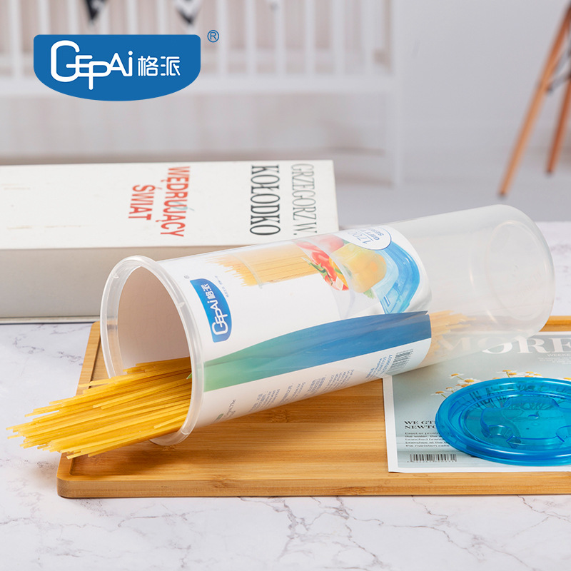 Caja de almacenamiento para refrigerador de calidad alimentaria Gepai, caja sellada para congelador con tapa, caja para dumplings, contenedor para verduras al por mayor.