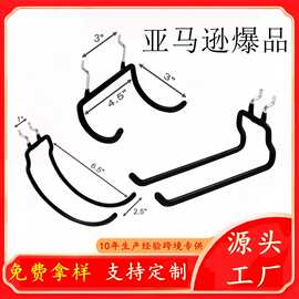 哇噢挂钩新款洞洞板挂钩双头小方勾车库仓库工具收纳架置物架货架