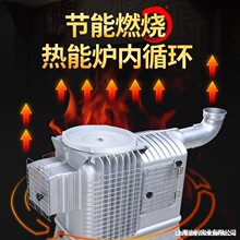 风炉农村烤火火炉端节火烤柴合金柴火取暖炉暖炉高端两用家用煤回