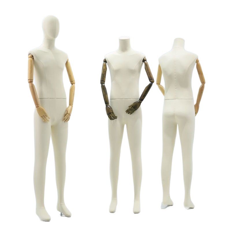 Modelo de accesorios masculinos de color de piel de todo el cuerpo modelo de accesorios maniquí de plataforma tienda de ropa de ventana modelo de estante de exhibición