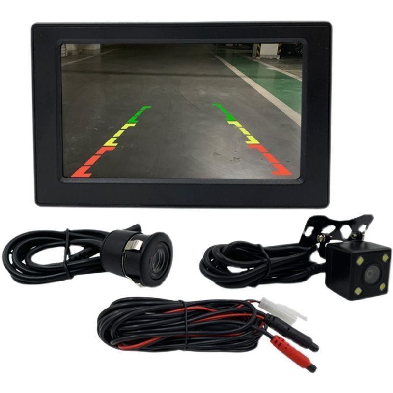 撼孚捷电动三轮车倒车影像电瓶四轮面包车燃油4.3/7寸后视显示屏