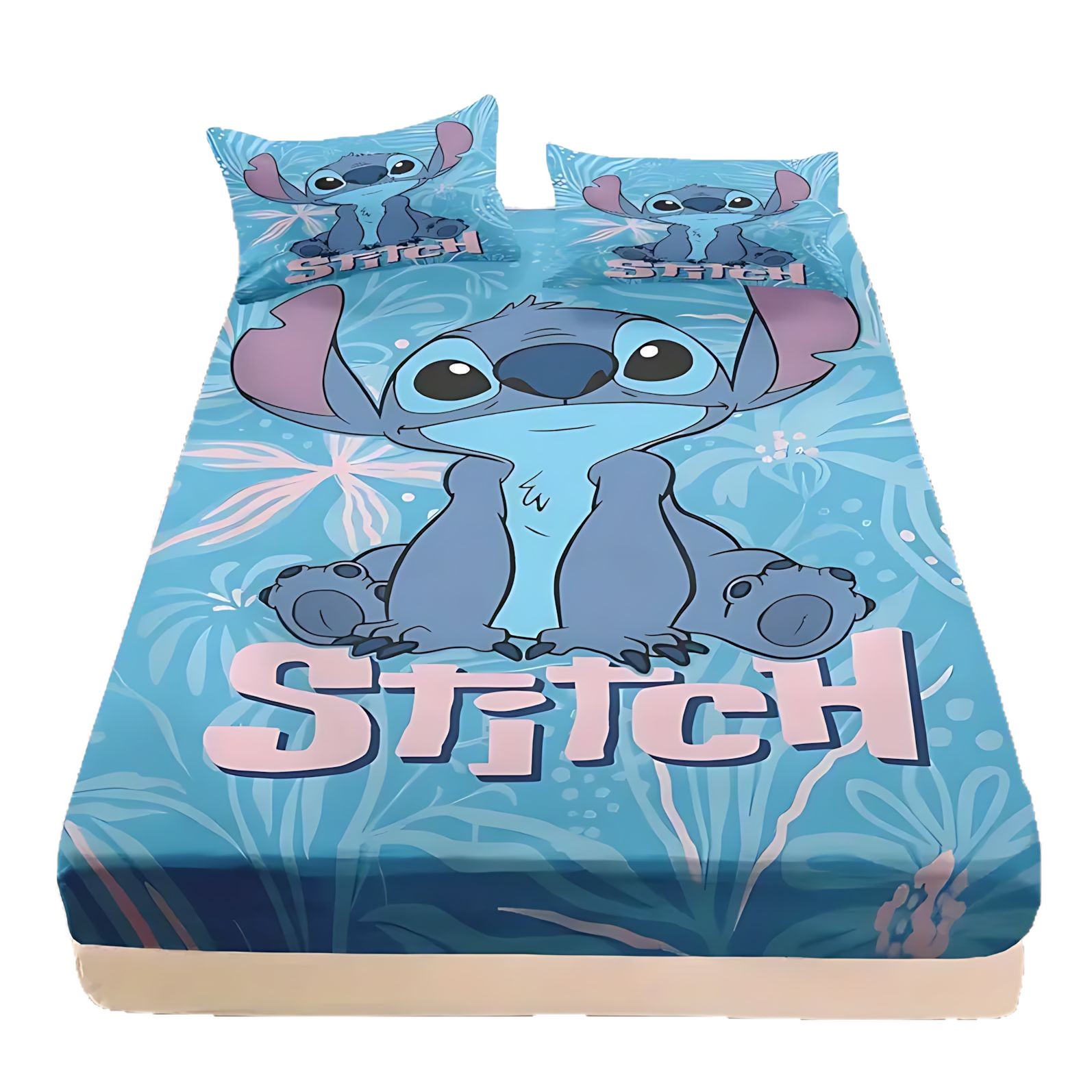 TEMU / JIT Cross-border juguetón Stiltys temático patrón de cama de cama de cama de cama para dibujar se puede hacer