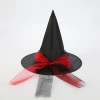 Black and red gauze