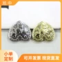 光面爱心扑克外套手缝扣