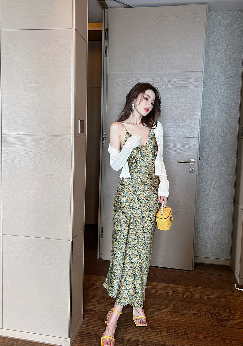 A2569 870K ÁO HAI DÂY NỮ CHOTDNG MÙA HÈ HỌA TIẾT HOA HAI DÂY HỞ VAI THỜI TRANG NỮ G03 SẢN PHẨM MỚI
