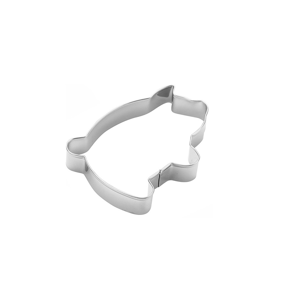 Juego de molde de galleta de cerdo de acero inoxidable, herramienta de bricolaje para hornear, gadgets explosivos de Amazon, fuente puntual