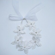 韩版宝宝发带小公主头饰婴幼儿百日照周岁饰品蕾丝洋气儿童发饰潮