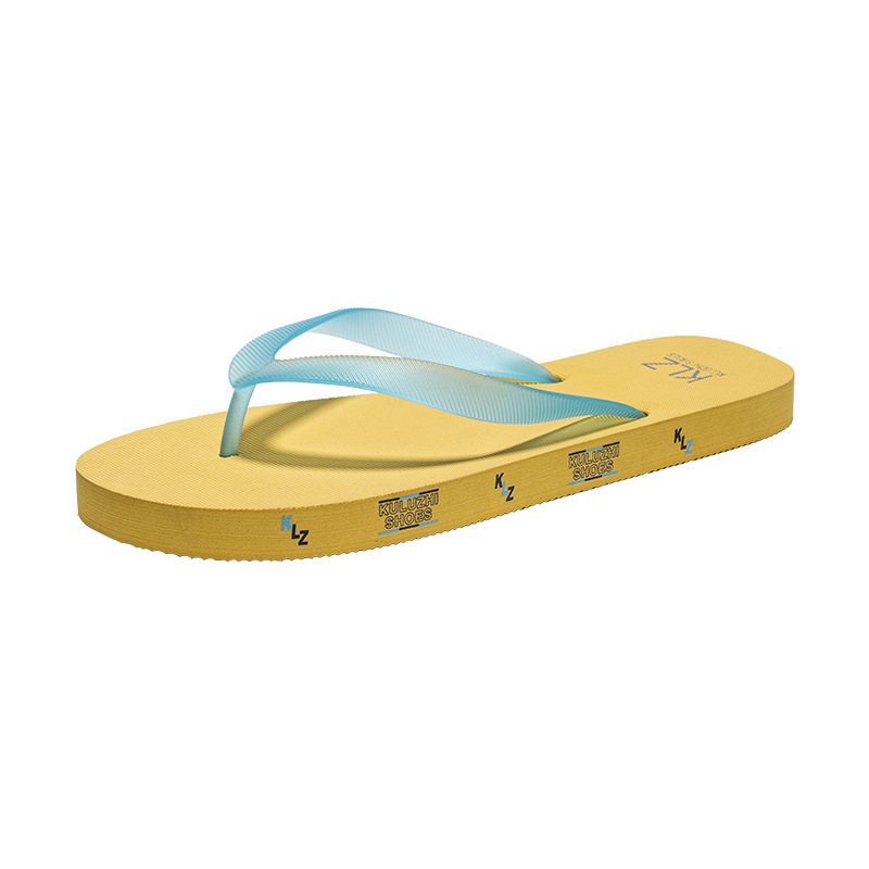 Trendy 2026 Men's Flip-Flops for Summer, Non-Slip Rubber Sandals, Durable and Suitable for Outdoor Wear