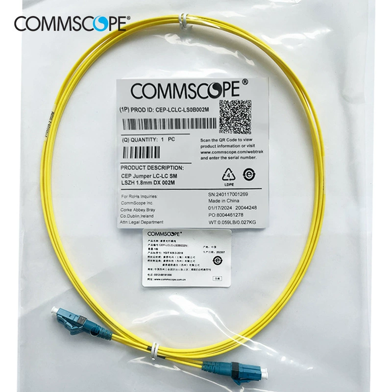 Спотовый CommP оптоволоконный джемпер одномодовый 40G готовое волокно джемп CEP-LCLC-LSOB010M желтый 2–30 метров