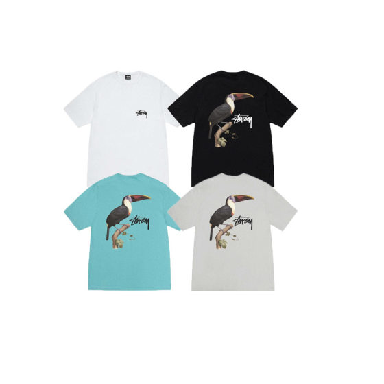 Dropshipping Stussy 2025 New Summer Trendy Brand Loose Unisex Short-Sleeve Printed Crew Neck T-Shirt