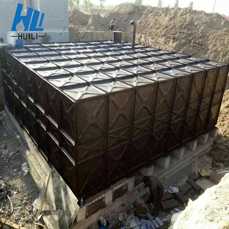 抗浮式地埋BDF装配式消防水箱 箱泵一体化有无底板组合地埋水箱