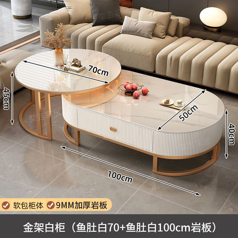 골드 프레임 화이트 캐비닛 (물고기 배꼽 흰색 70 물고기 배꼽 흰색 100)