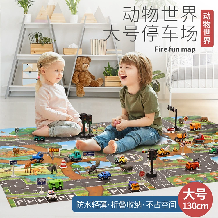 Игрушка, парковка, игровая маты в помещении, коврик