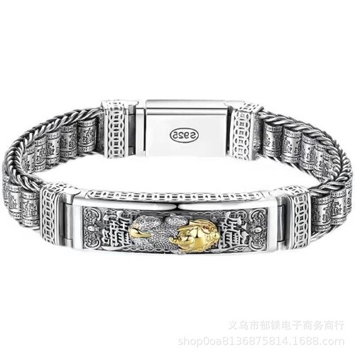 National trend new product Pixiu Lutong bracelet bracelet men's transfer beads ins trend factory wholesale