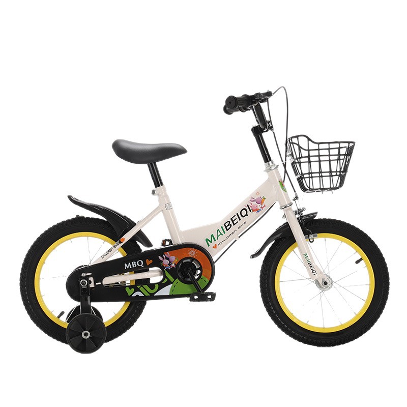 Bicicletas infantiles de acero de alto carbono 12 - 18 pulgadas para niños y niñas en jardín de infantes