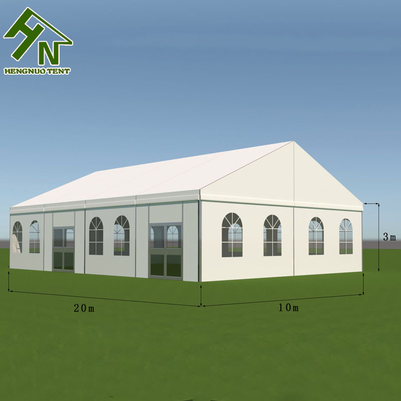 可容纳200到300人铝合金活动篷房 10*15和10*20适合户外朝拜活动