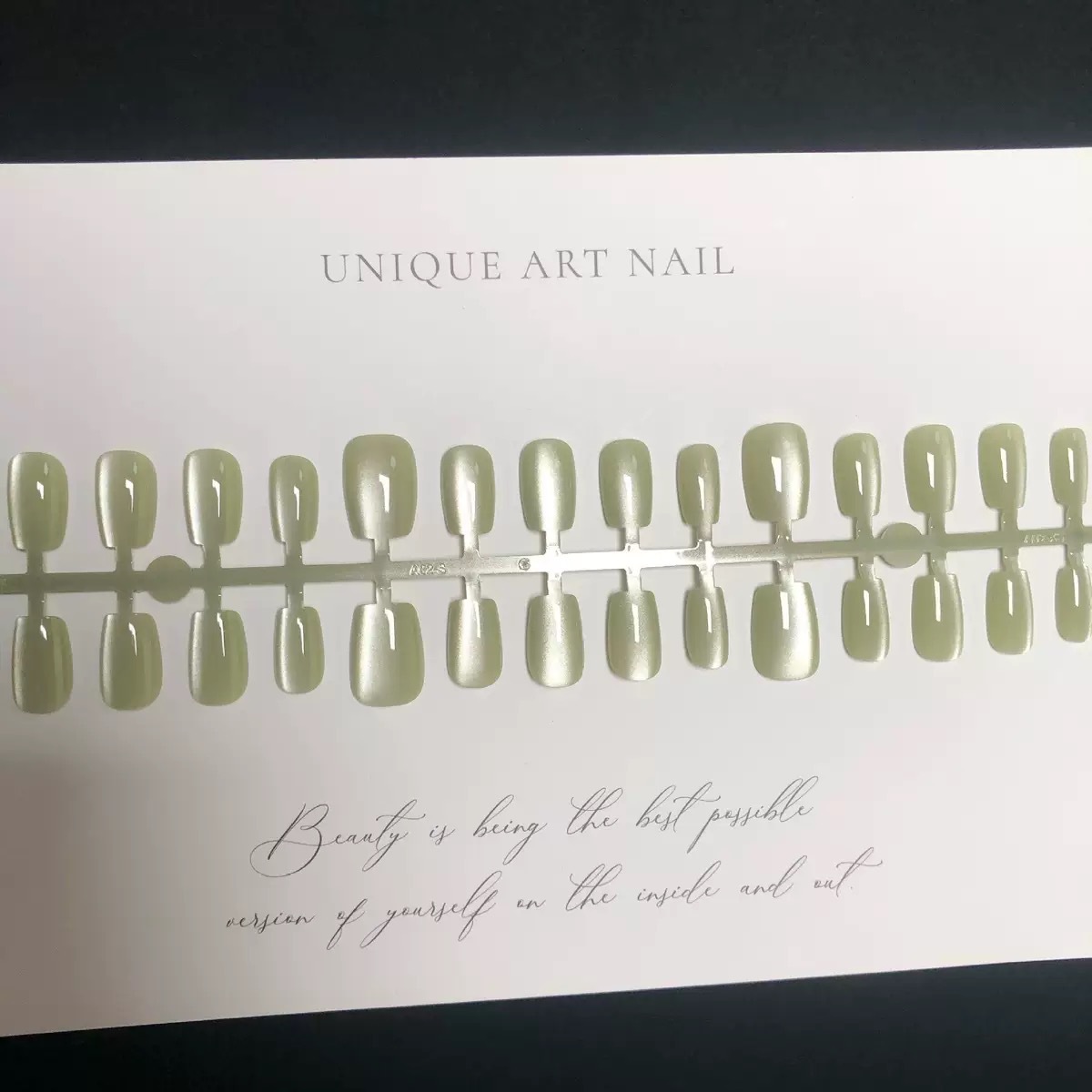 WY025 과일 녹색 고양이 눈: S(전체 S 베어 스트립)