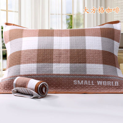 Pillow towel Cotton Gauze Pillowcase a pair enlarge thickening Adult section refreshing Barren One piece wholesale