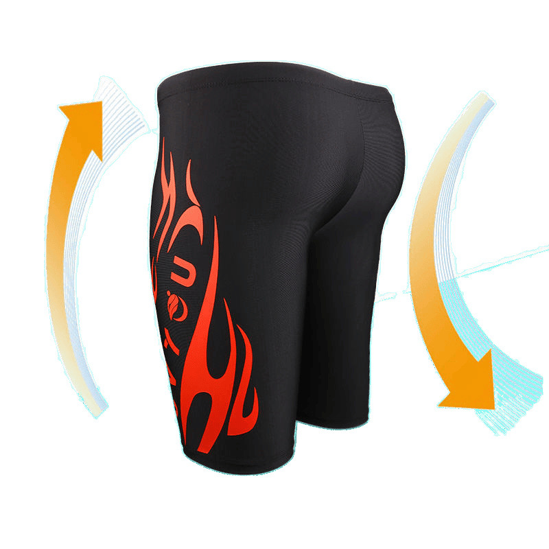 Bañador de Boxer para Hombre de Nailon Secado Rápido para Natación