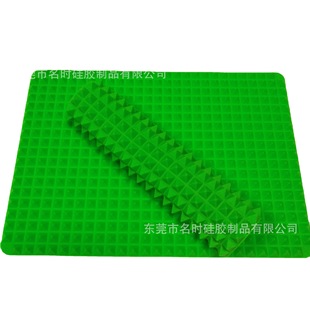Silicone Pyramid Barbecue Mat Microwave Baking Mat Multifunctional BBQ Pizza Mat Barbecue Mat High Temperature Resistant Placemat