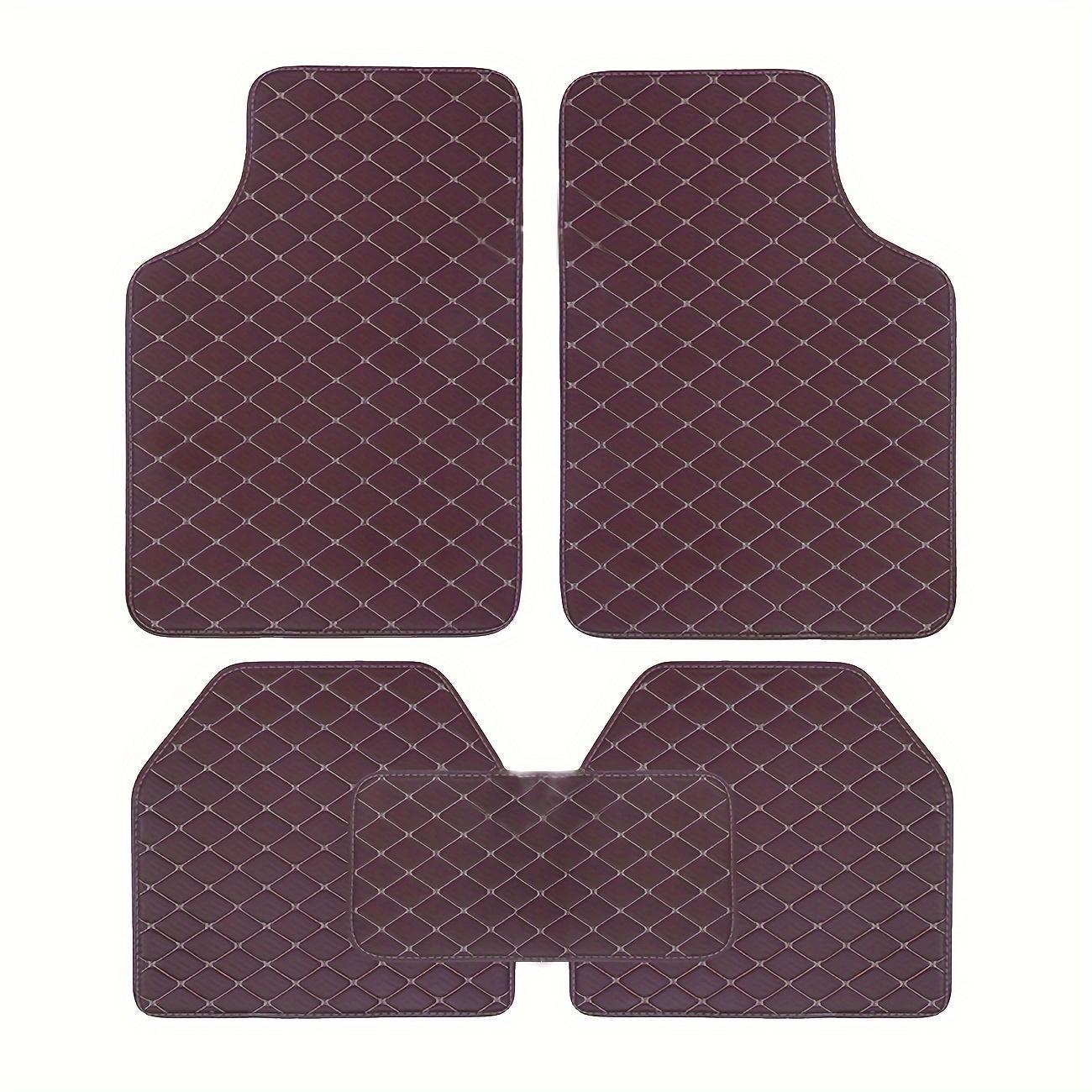 Cross-border best-selling universal car floor mats 5-piece set, waterproof, non-slip, durable leather, suitable for all seasons