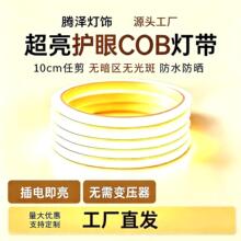 cob软灯带led灯条220v户外防水客厅吊顶超亮夜市摆摊专用2026新款