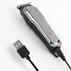 Cross-border classic home-use electric hair trimmer, vintage oil-head blade with electroplated finish, household electric clipper