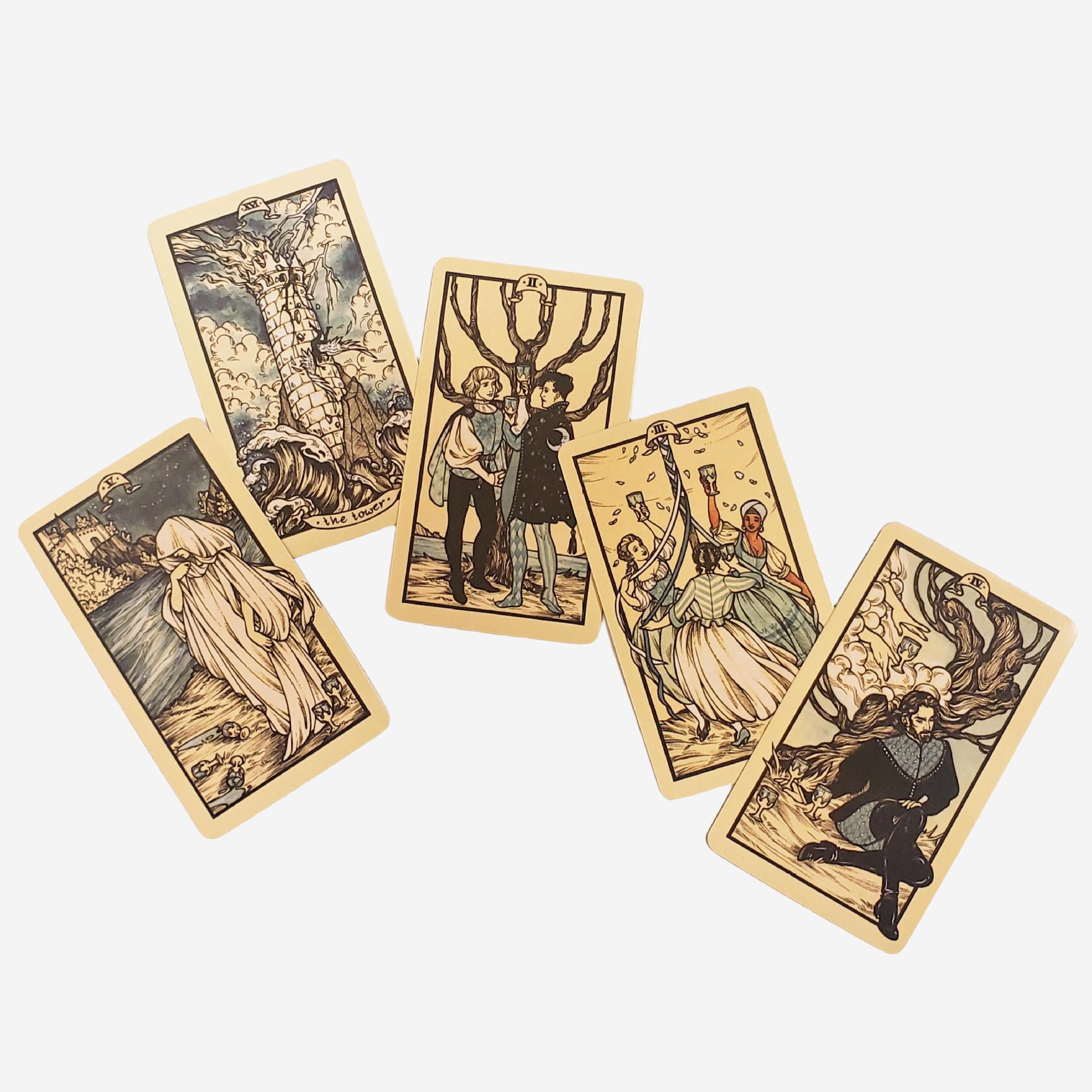 Pavlov Fyodor Tarot Card Deck For Party Games And Casual Play_voghion.com